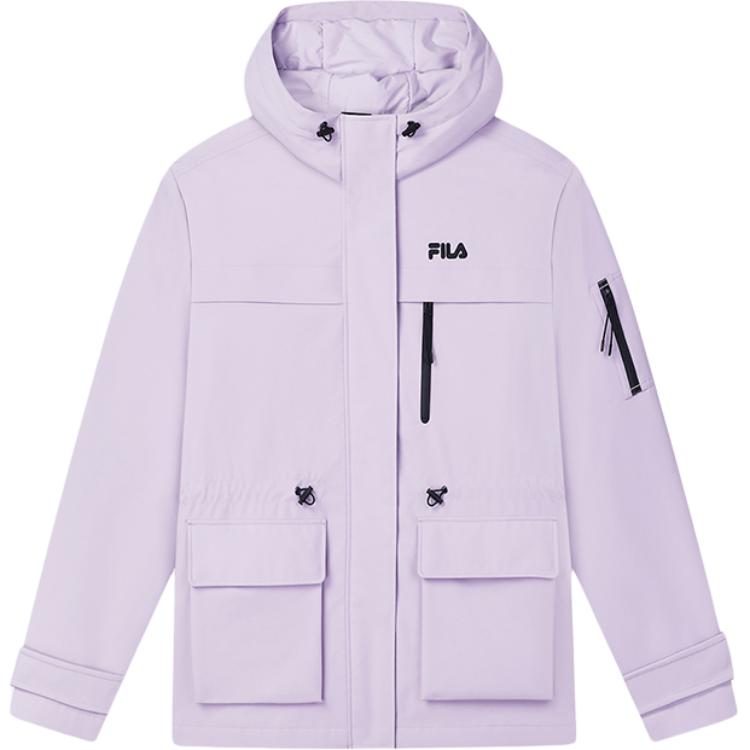 

Пуховик женский колокольный фиолетовый FILA, Jingle Bell Purple
