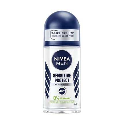 Шариковый антиперспирант Men Sensitive Protect Deo для чувствительной кожи, 50 мл, Nivea