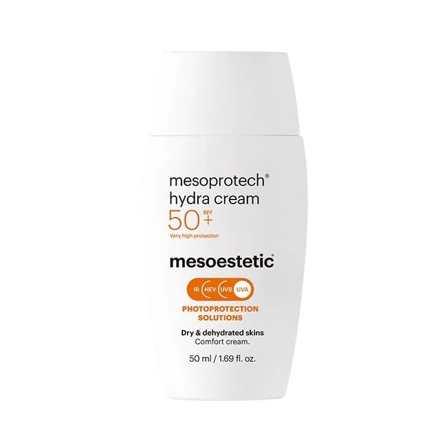 Солнцезащитный крем для лица «Mesoprotech Hydra Cream 50+» от Mesoestetic, 50 мл Mesoestetic — фото 3