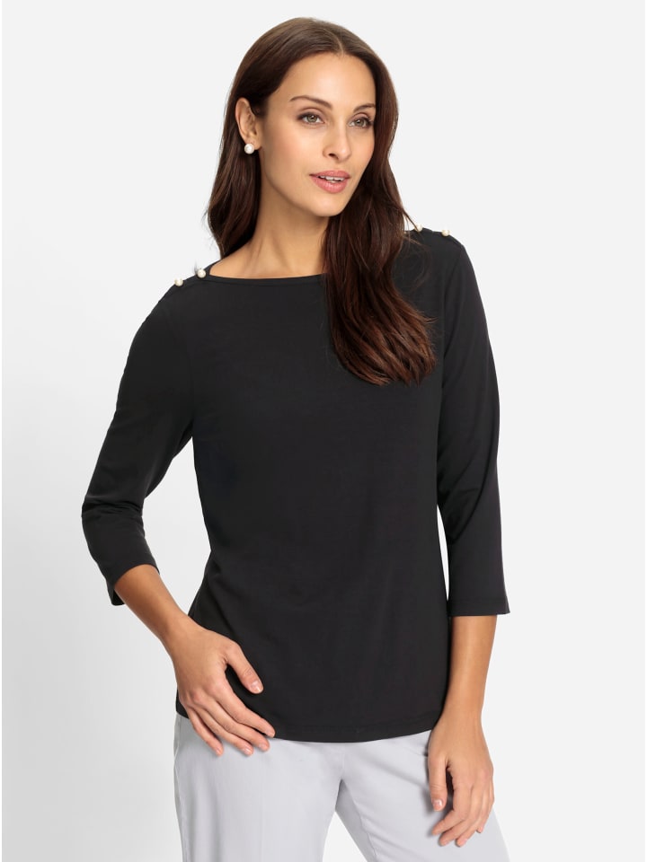 

Рубашка с рукавами 3/4 черного цвета WITT WEIDEN