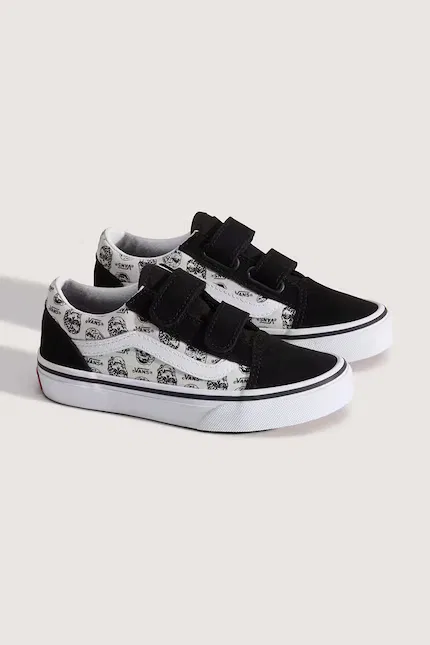 Кеды детские Old Skool Vans, черный — фото 2