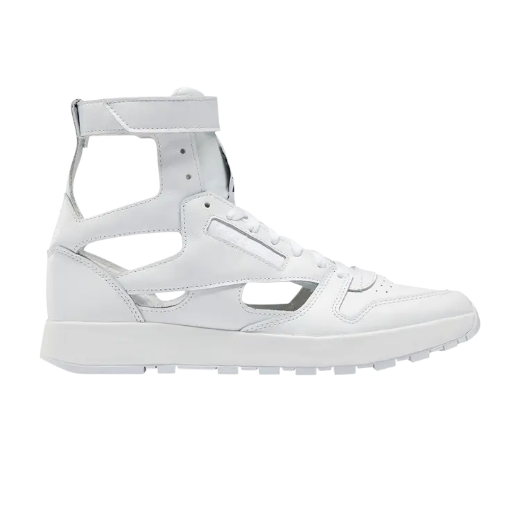 Кроссовки Maison Margiela Reebok x Maison Margiela Wmns Classic Leather Tabi High, белый