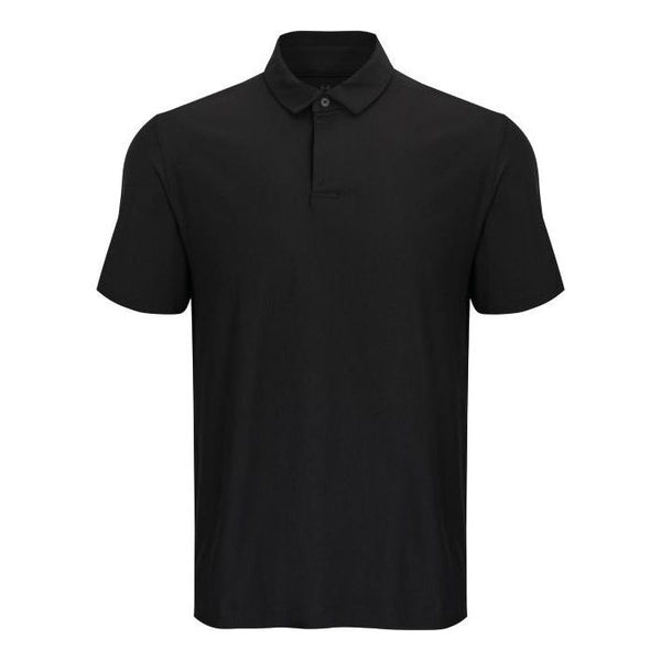 

Рубашка поло luxe polo shirt 'black' Under Armour, черный