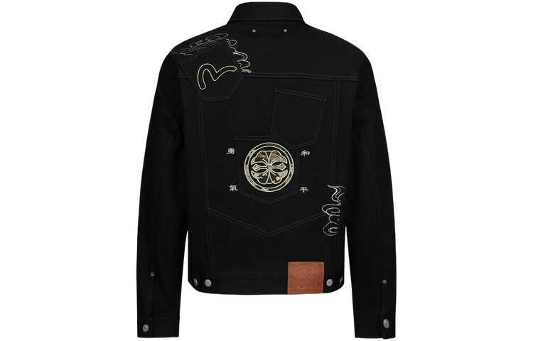 

Куртка мужская черная Evisu, черный