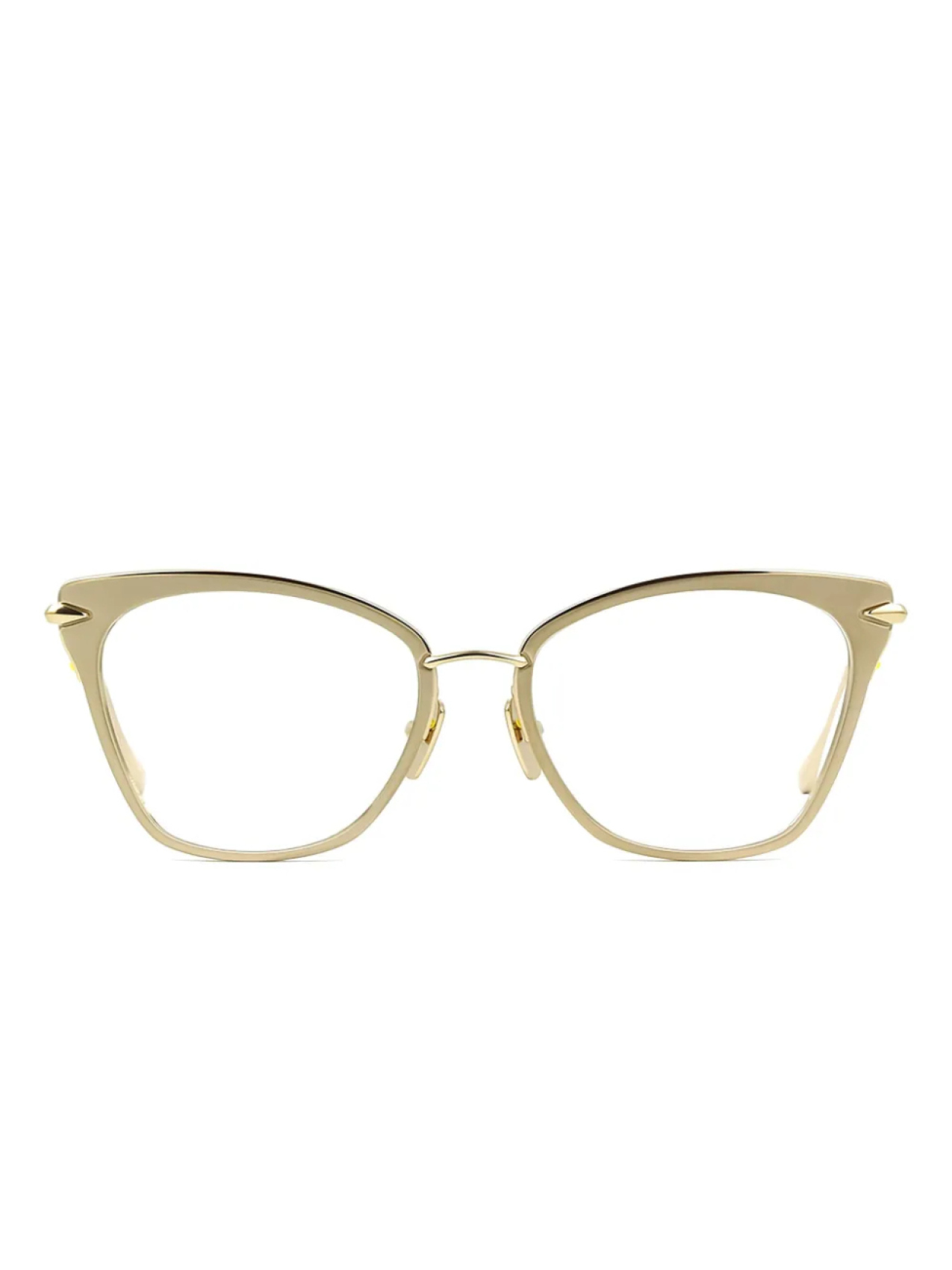 

Очки Arise в оправе «кошачий глаз» Dita Eyewear, золотой
