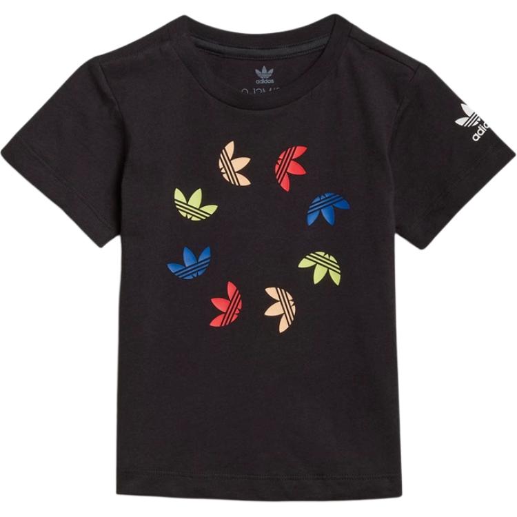 

Футболка черная для малышей Adidas Originals
