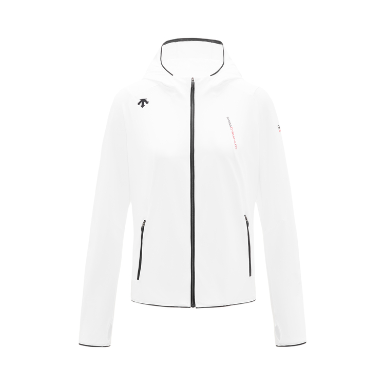 

DESCENTE Женская беговая куртка, WT-Bright White Tpg