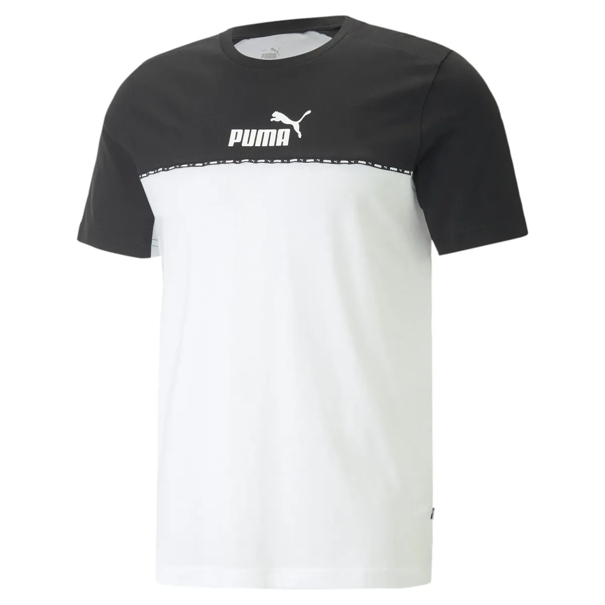 

ФУТБОЛКА PUMA "ESS BLOCK X TAPE TEE", черный