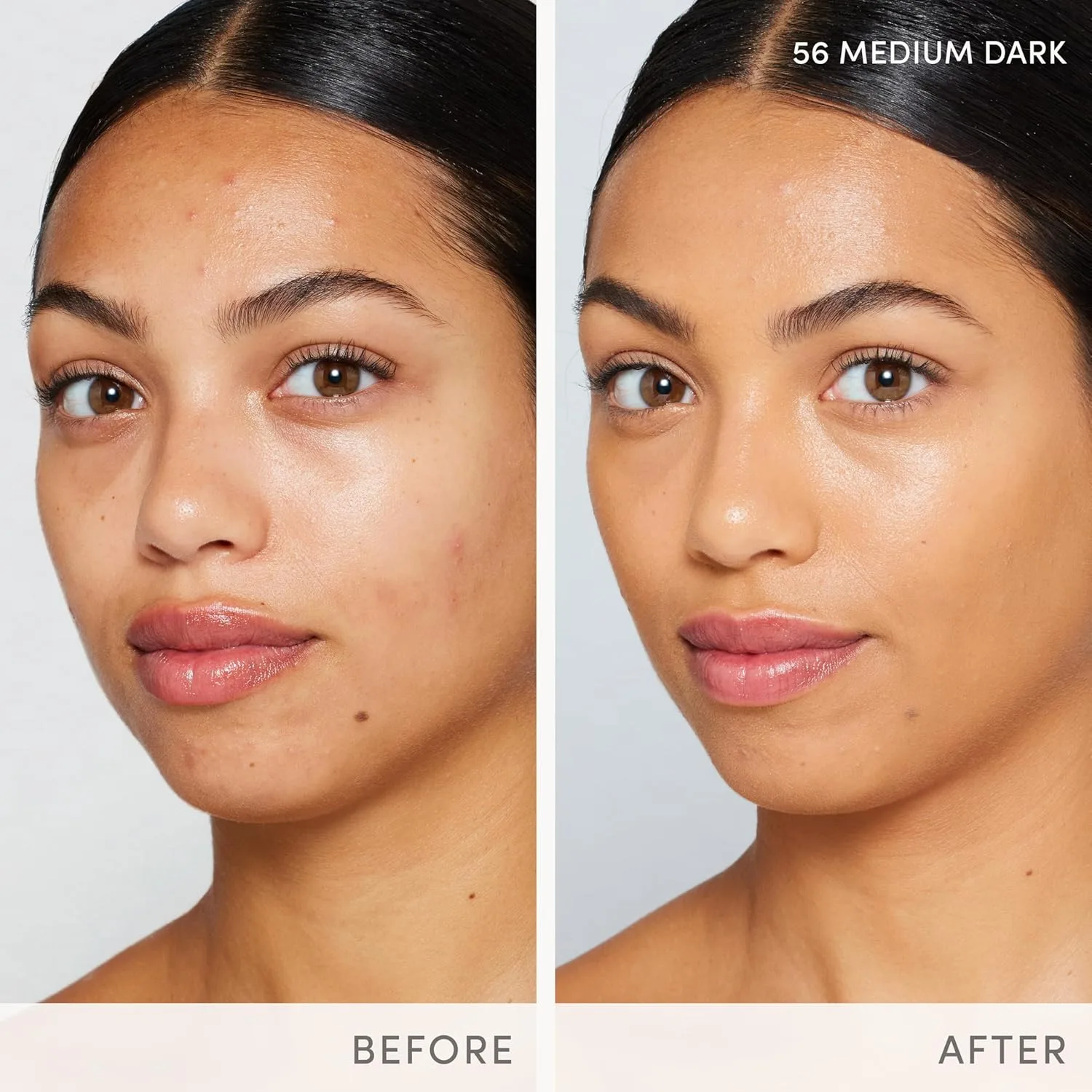 Тональный крем Jane Iredale Skintuition SPF 30 для придания коже сияния, улучшает и защищает кожу, среднее покрытие, естественный финиш, веганский, не тестируется на животных., 56 Medium Dark — фото 3