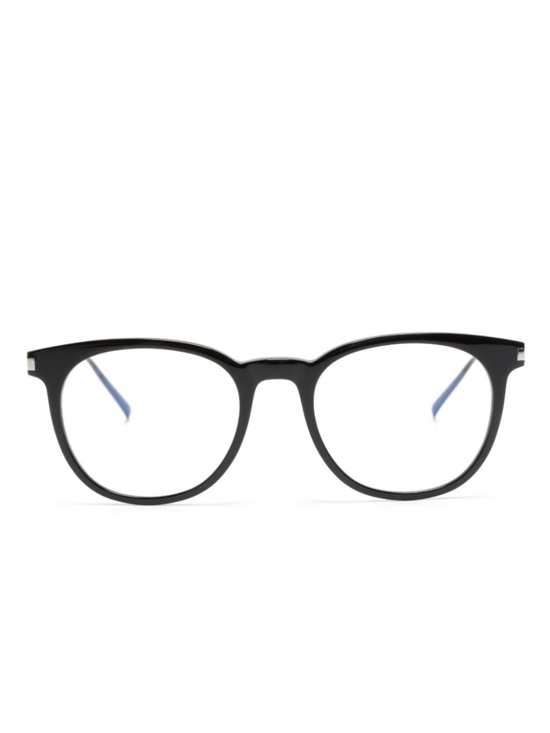 

Saint Laurent Eyewear очки в круглой оправе с логотипом, черный