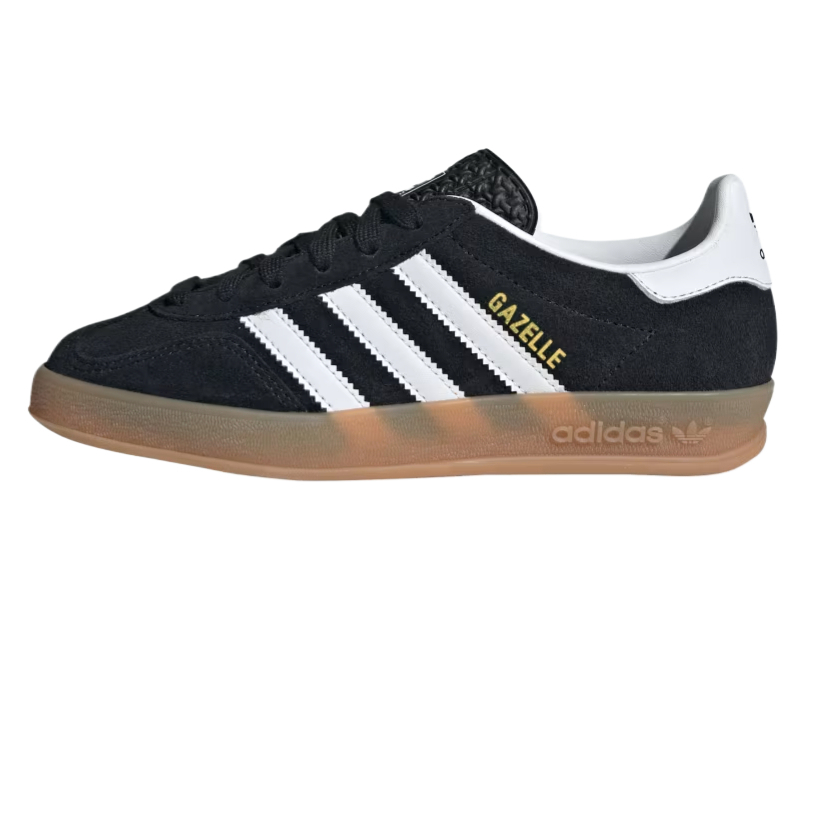 

Низкие детские кроссовки для скейтбординга GAZELLE INDOOR для подростков Adidas Originals, черный