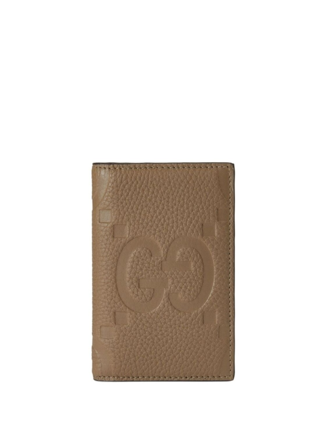 

Gucci картхолдер с узором Jumbo GG, коричневый