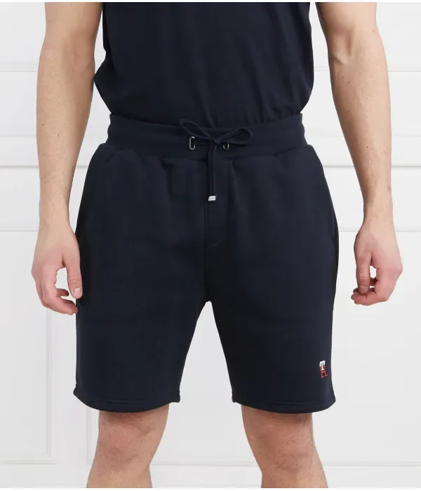 Короткие шорты SMALL IMD regular fit Tommy Hilfiger, темно-синий