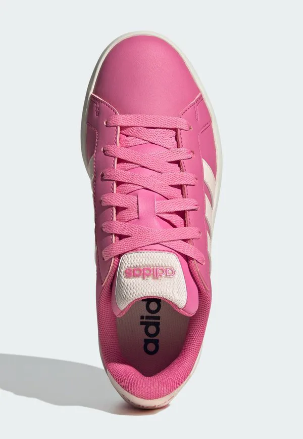 Кроссовки grand court 3.0 Adidas Sportswear, Pink Fusion Quartz Off White — фото 3