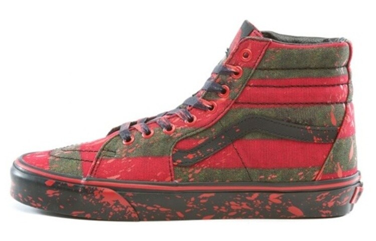 

Кроссовки Vans Sk8-Hi Horror Pack Nightmare On Elm Street Freddy Krueger
