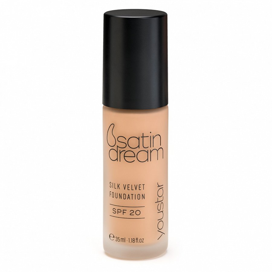 

Жидкая основа satin dream foundation spf20 Youstar, цвет nr. c30, 35 мл