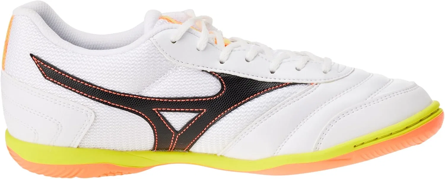 Футбольные кроссовки Mizuno Unisex MRL Sala Club для футзала, White Black — фото 4