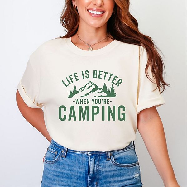 

Футболка garment dyed для кемпинга Simply Sage Market, Ivory, Зеленый, Футболка garment dyed для кемпинга Simply Sage Market, Ivory