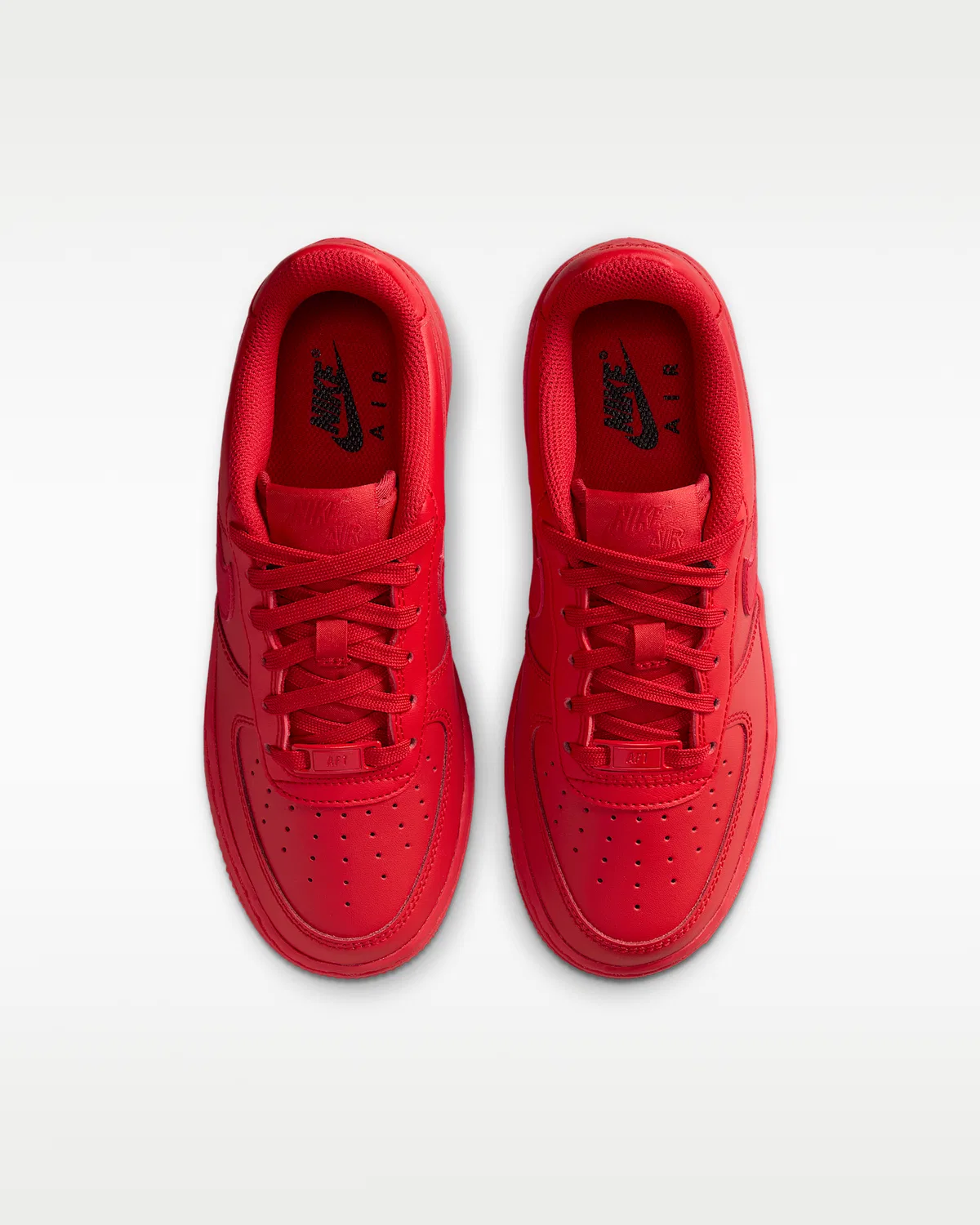Детские кроссовки Nike Air Force 1, University Red/Black/University Red — фото 4