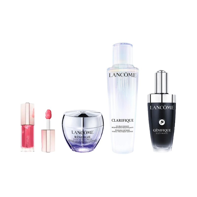 

LANKOU восстанавливающий крем-эссенция набор для ухода за кожей успокаивающий стабилизирующий комплект из четырех предметов LANCOME