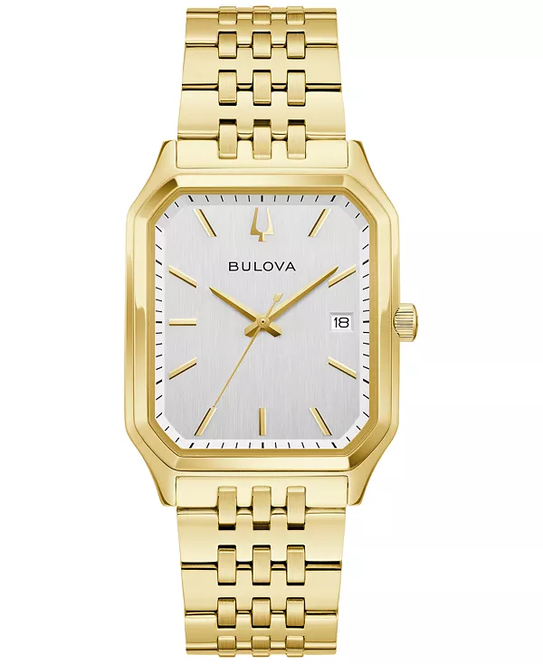 

Мужские часы Tony Bennett Classic We Are All Here, специальная серия, браслет золотистого цвета, 32 мм Bulova, gold-tone