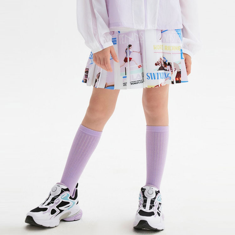 Футболка FILA KIDS с принтом по всей поверхности — фото 3