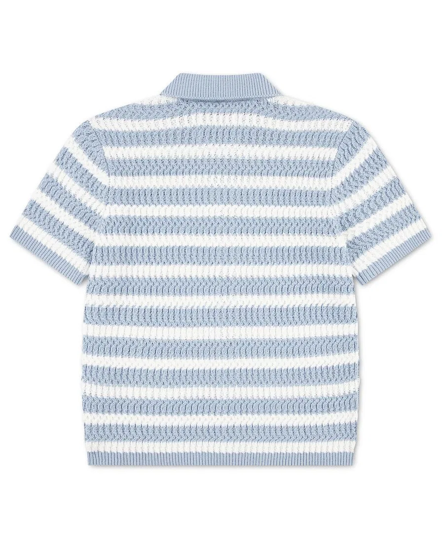 Детская футболка с коротким рукавом Swolo для мальчиков 5-18 лет Abercrombie Kids, синий — фото 2