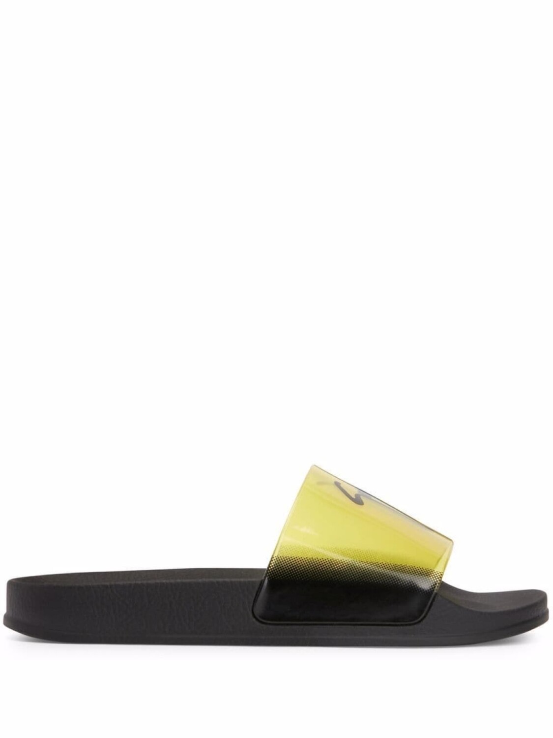 Giuseppe Zanotti шлепанцы Brett, желтый