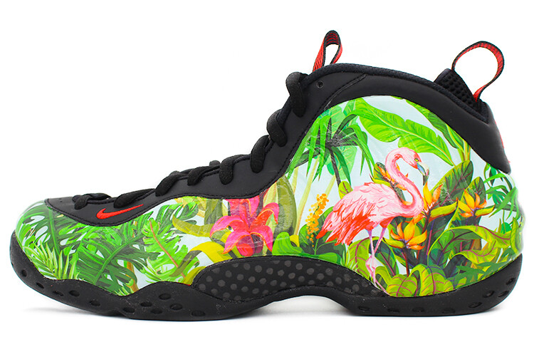 

Баскетбольные кроссовки Foamposite One Vintage для мужчин, среднего размера, черные/зеленые Nike, Черный, Баскетбольные кроссовки Foamposite One Vintage для мужчин, среднего размера, черные/зеленые Nike