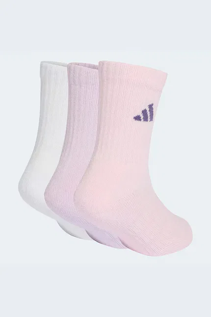 Носки детские 3 шт Adidas Performance, розовый — фото 2