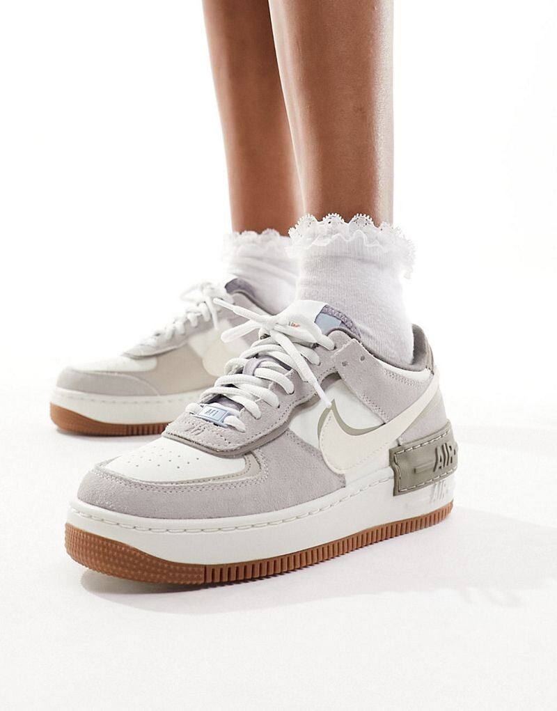 

Серые кроссовки Nike Air Force 1 Shadow, Серый, Серые кроссовки Nike Air Force 1 Shadow