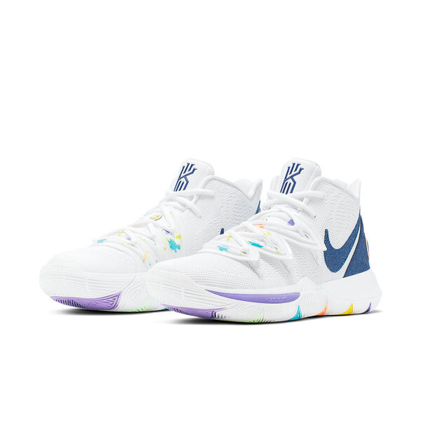 Кроссовки kyrie 5 Nike, белый — фото 3