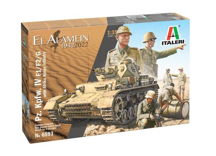

Комплект модели Pz.Kpfw.Iv F1/F2 /G с пехотой Африканского корпуса Italeri