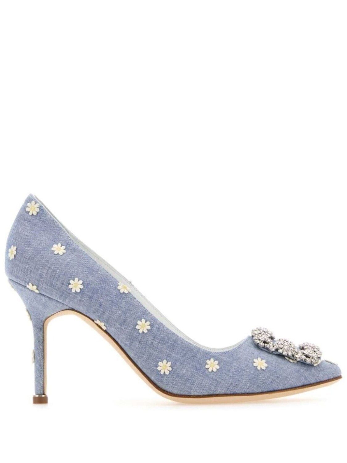 

Туфли Manolo Blahnik Hangisi 85 мм, синий