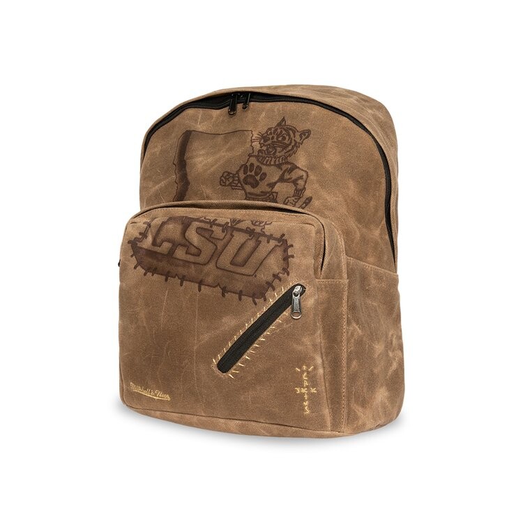 

Рюкзак Cactus Jack by Travis Scott x Mitchell & Ness Louisiana State University Backpack, коричневый