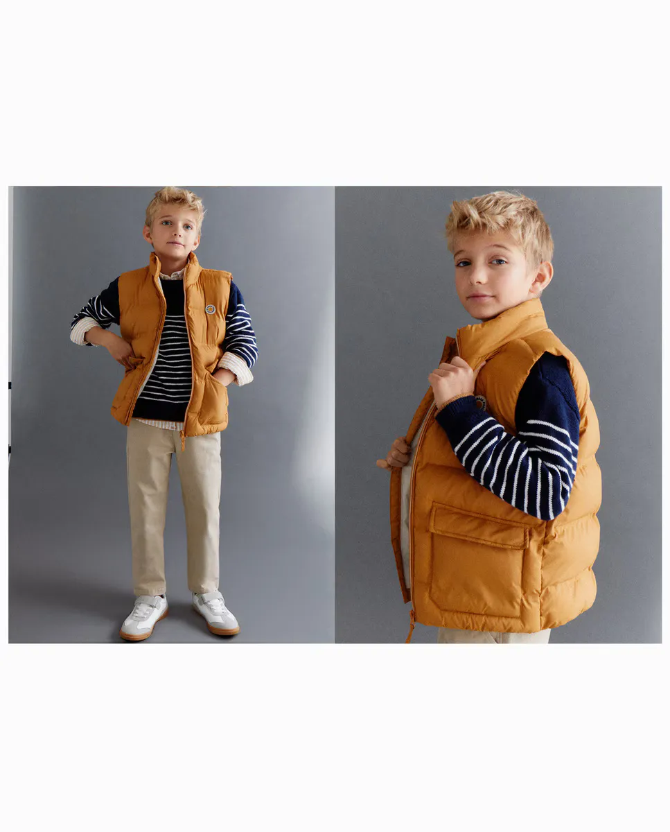 

Жилет для мальчика Kids El Corte Inglés, охра