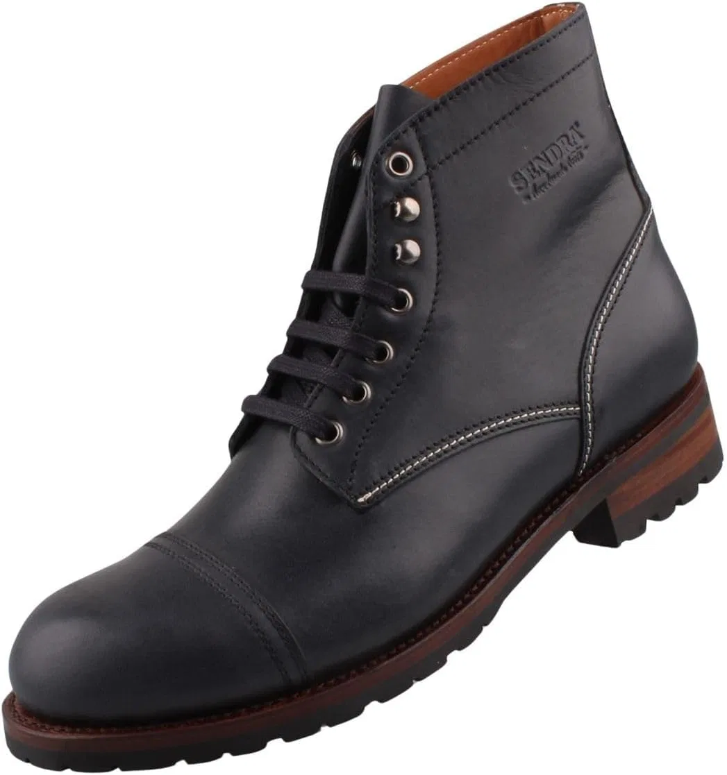 Мужские кожаные ботинки Sendra Boots, черные