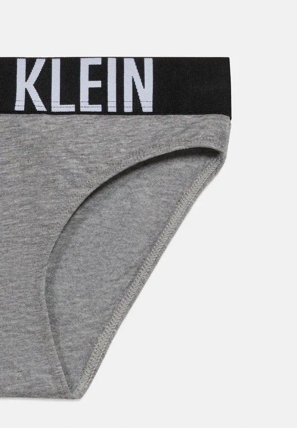 Трусы в упаковке по 2 штуки Calvin Klein Underwear, Grey/Bright White — фото 4