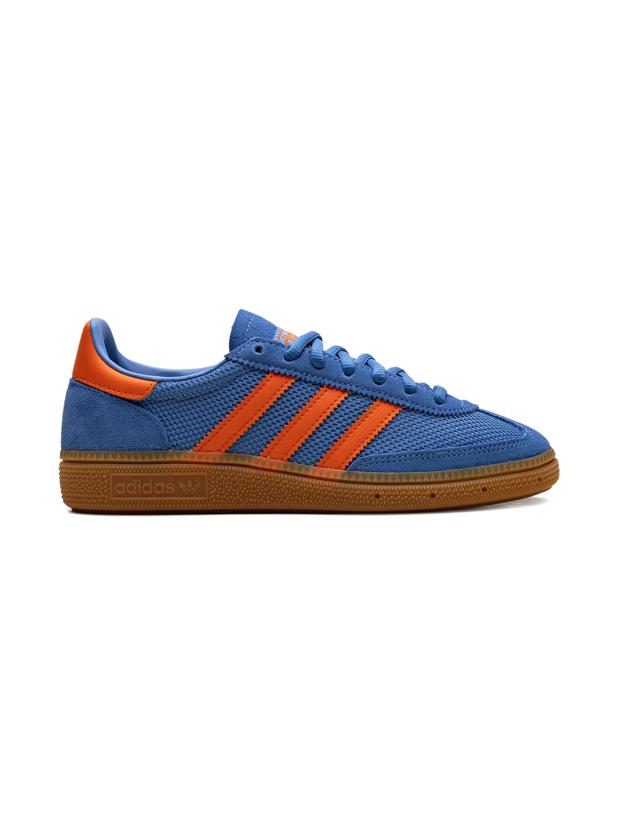 Кроссовки Handball Spezial Focus Blue/Orange Gum Adidas, синий — фото 4