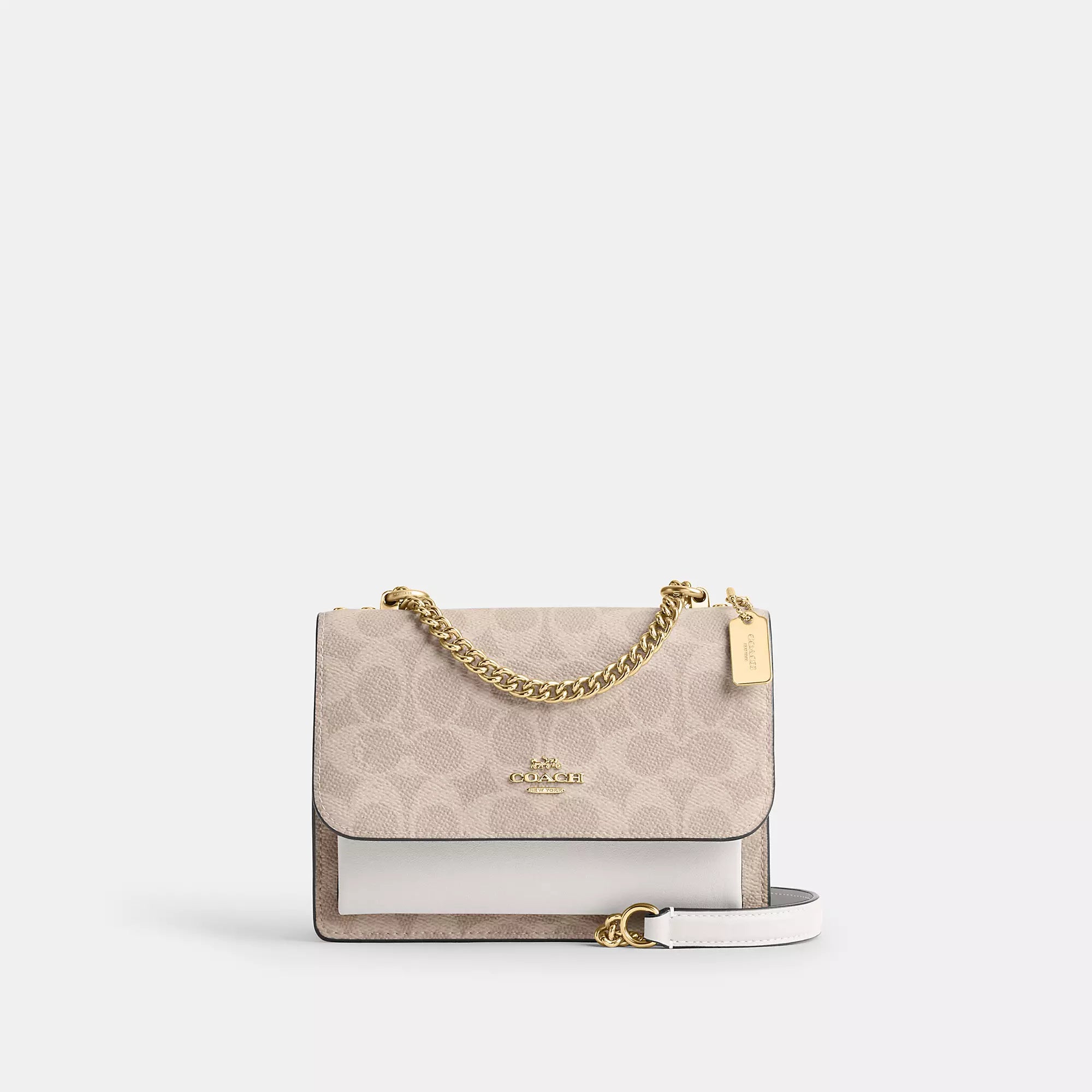

Сумка через плечо Coach Outlet Mini Klare из фирменной парусины