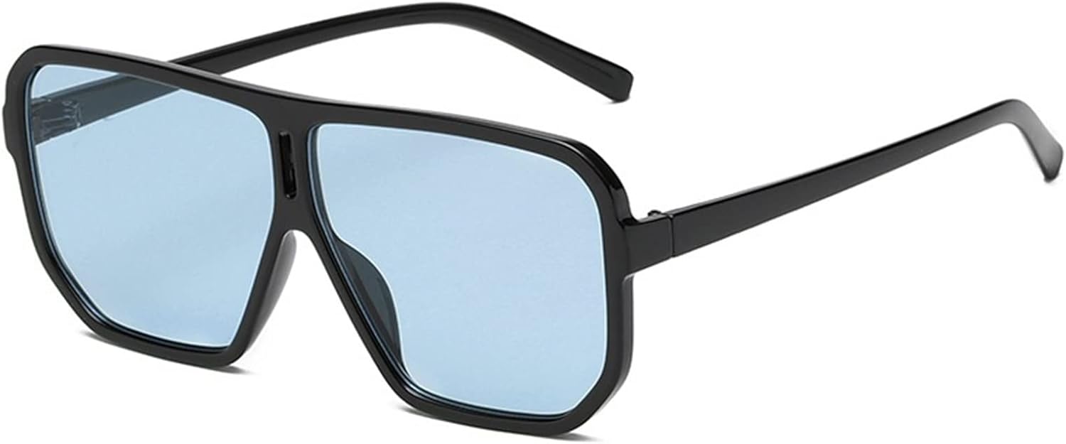 

Солнцезащитные очки XINXIN в крупной оправе в стиле ретро для мужчин и женщин, идеально подходят для уличной фотосъемки, отдыха на пляже и в отпуске (цвет: F, размер: средний), F