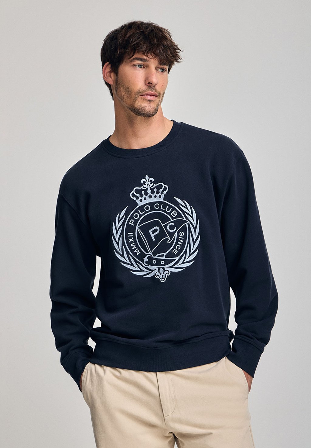 

Толстовка CREWNECK RELAXED FIT BIG NAUTIC SADDIE Polo Club, синий
