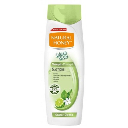 

WASH GO Шампунь 400мл для жирных волос Wash & Go