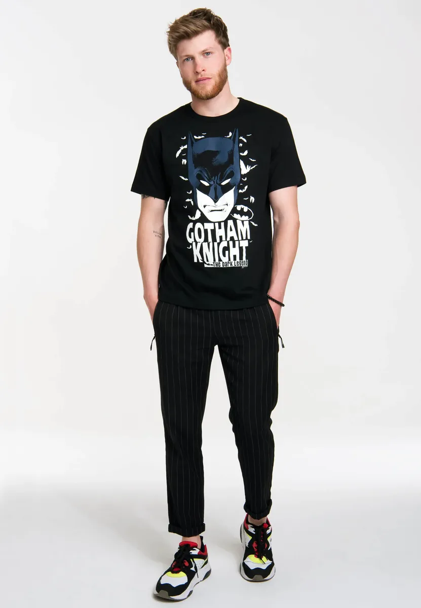 

Футболка Logoshirt "Бэтмен - Рыцарь Готэма" с классным принтом спереди, черный