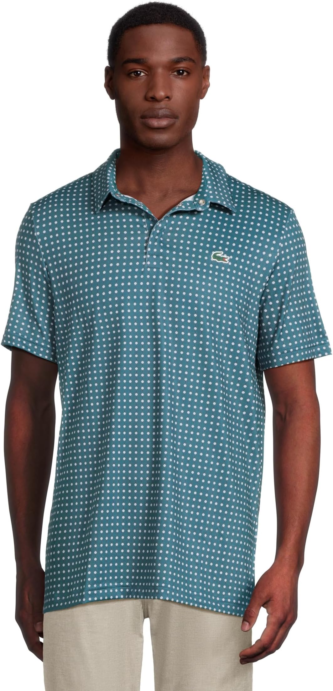 

Футболка Lacoste Regular Fit Uv Protect Golf Polo, цвет Dark Blue/White