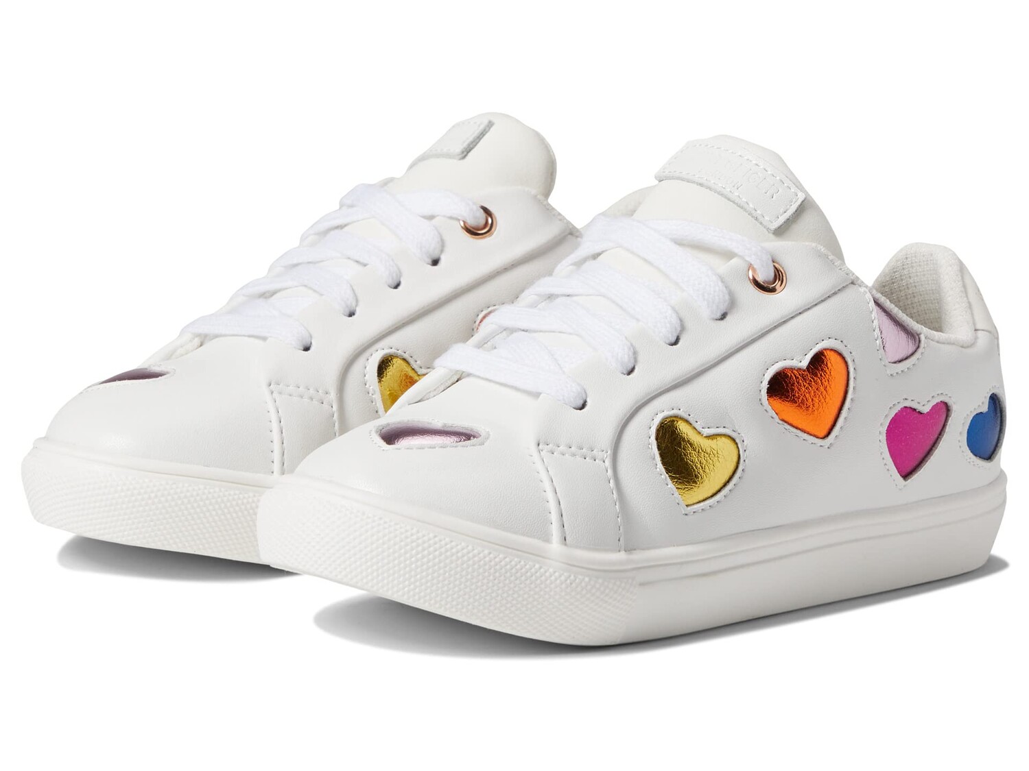 Кроссовки Kurt Geiger London Kids Mini Lane Love (Toddler/Little Kid/Big Kid), белый — фото 3