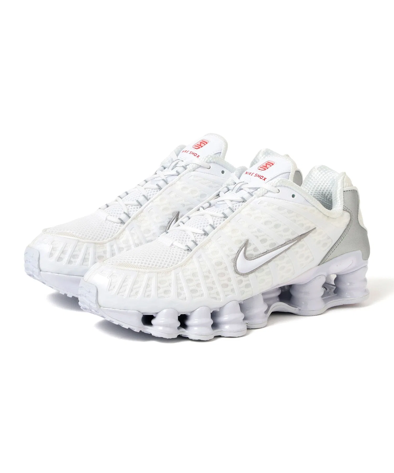 Мужские кроссовки NIKE SHOX TL белые