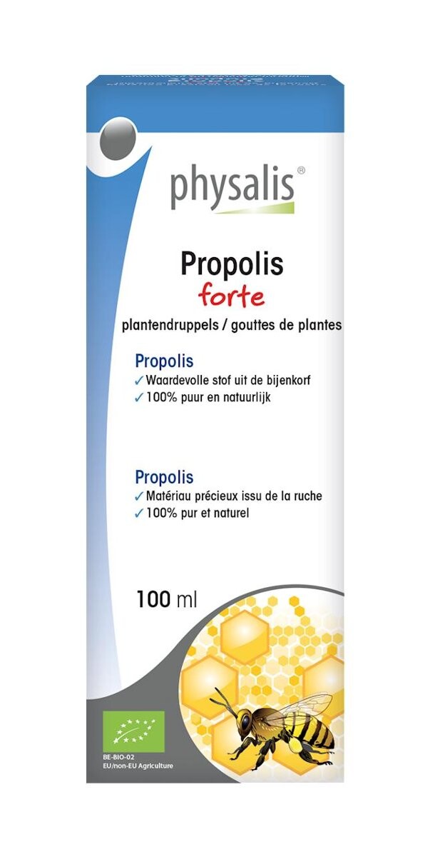 

БАД Физалис, Прополис Форте, органический экстракт, 100 мл Physalis