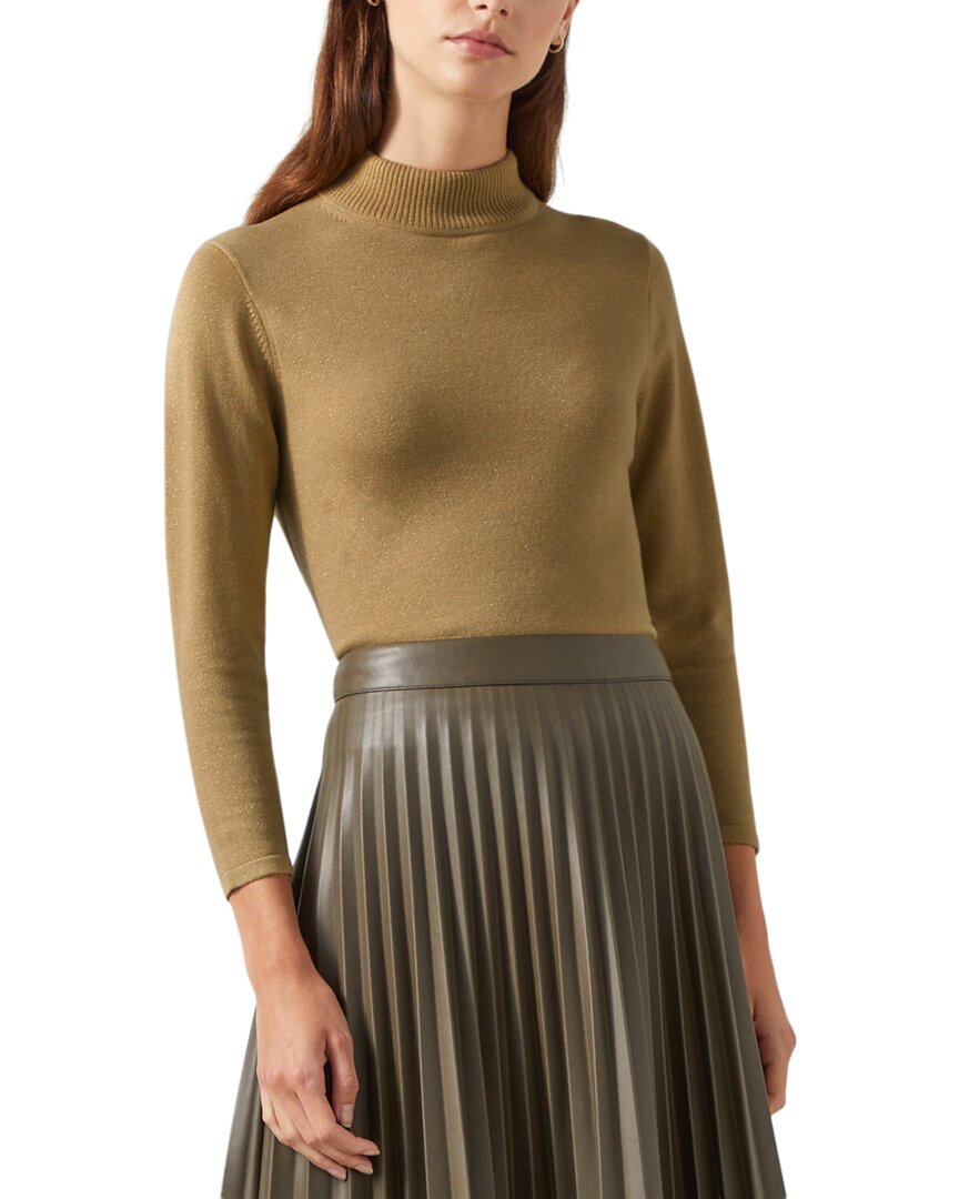 

LK Bennett Sadie Вязаный топ из смесовой шерсти, золотой