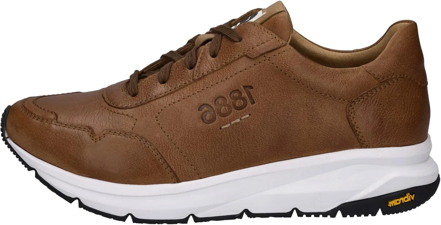 Мужские низкие кроссовки Josef Seibel Donald 01, ширина G (стандартная), сменная стелька, Brown Camel Combi — фото 2